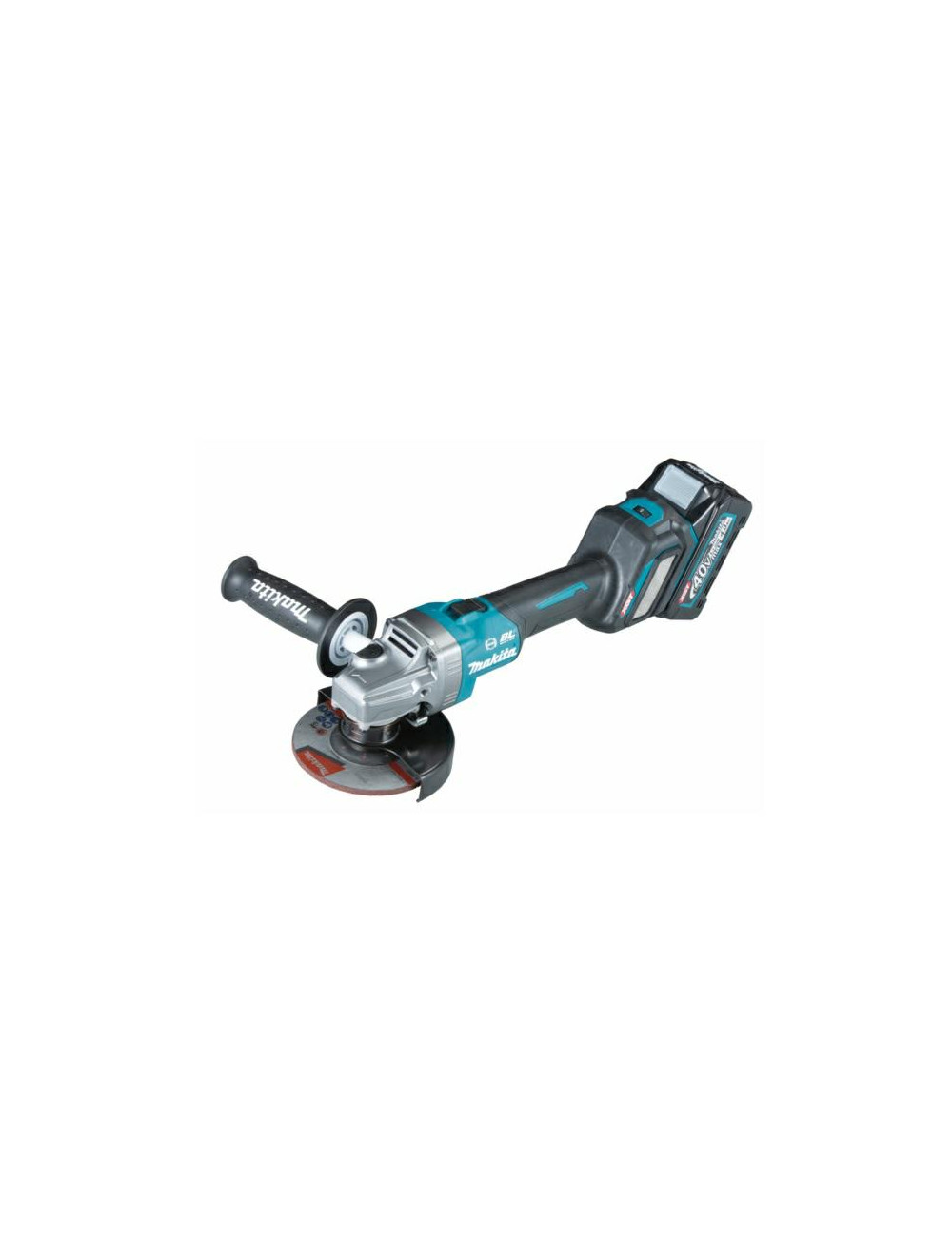 MAKITA SZLIFIERKA KĄTOWA 40Vmax XGT 125mm 2x4,0Ah AWS REG.OBR. GA023GM201