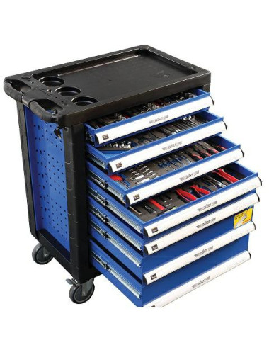 ADLER WÓZEK NARZĘDZIOWY 217 ELEMENTÓW