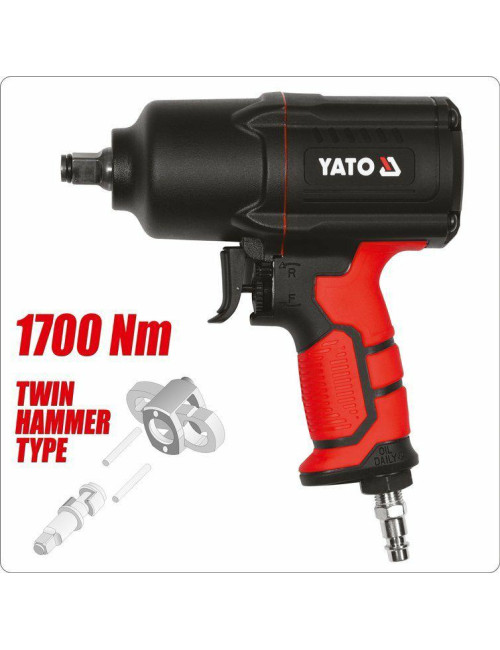 YATO KLUCZ UDAROWY PNEUMATYCZNY 1700Nm 1/2"  09544