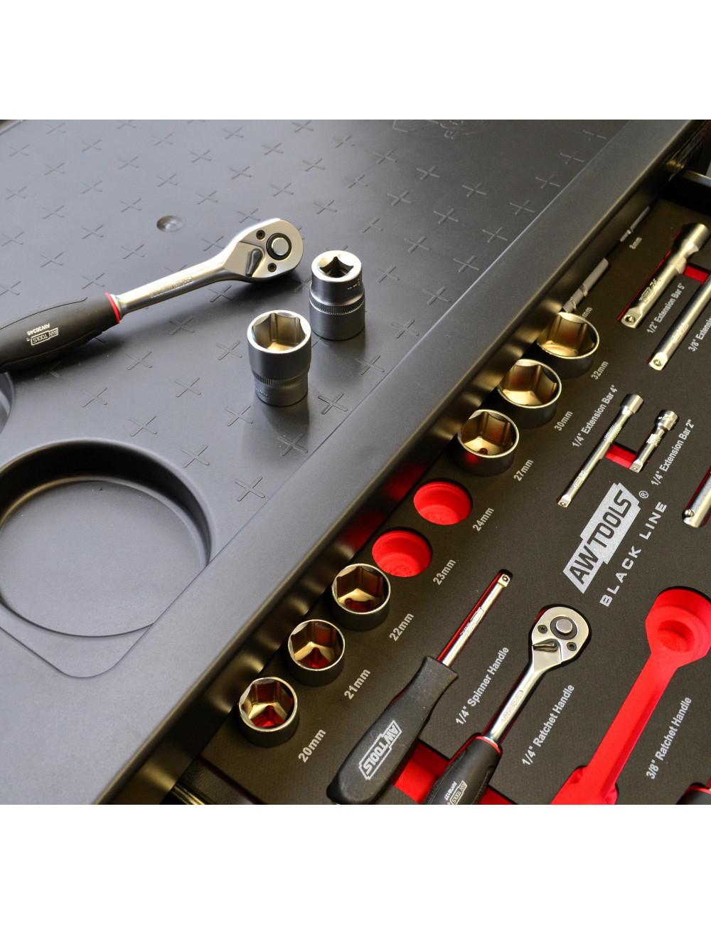 AWTOOLS SZAFKA WARSZTATOWA + 177SZT. NARZĘDZI