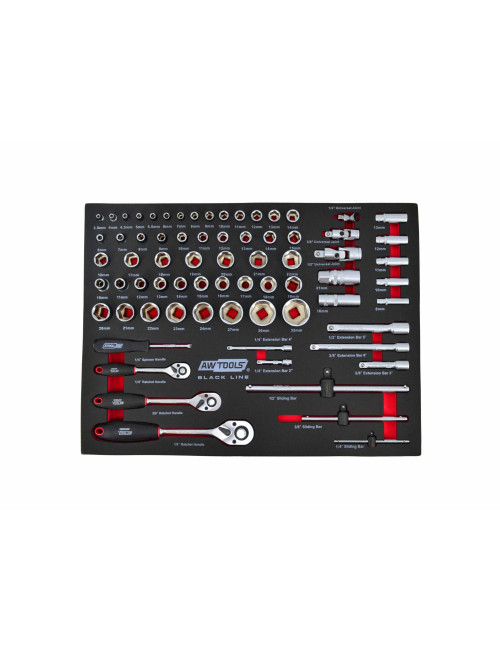 AWTOOLS SZAFKA WARSZTATOWA + 177SZT. NARZĘDZI