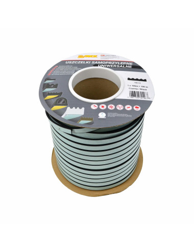 USZCZELKA DGP 15x3 CZARNA 100mb