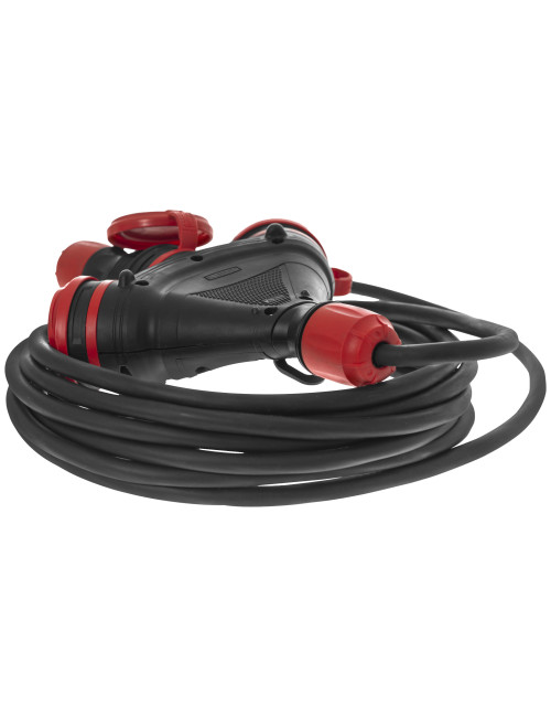 AWTOOLS PRZEDŁUŻACZ EXTREME 40m 3x2,5mm 3 GNIAZDA IP54 16A/4000W