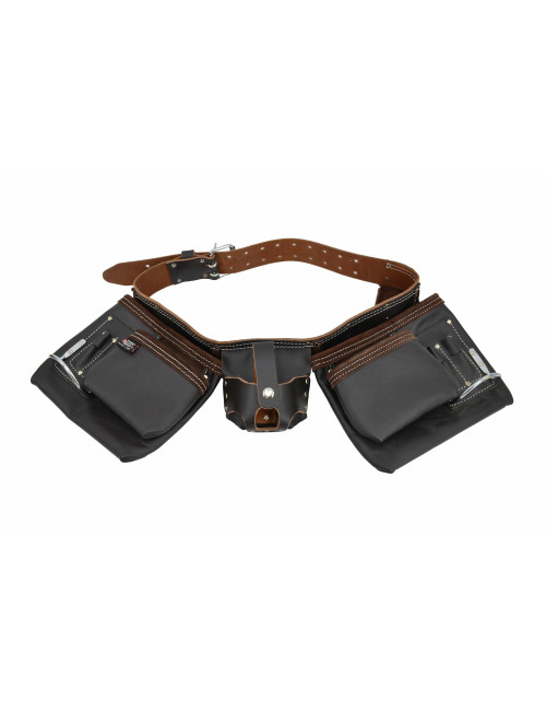 AWTOOLS PAS MONTERSKI PROFESJONALNY 11 KIESZENI GŁADKI BLACK LINE