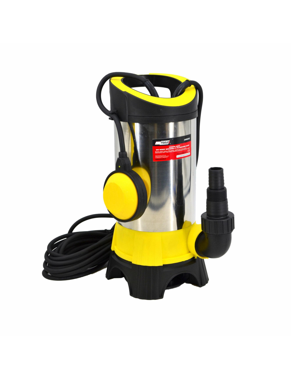 AWTOOLS POMPA INOX WODY BRUDNEJ Z PŁYWAKIEM 1100W Q1DP