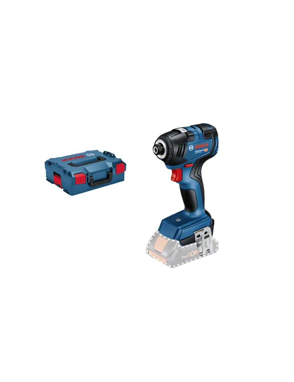 BOSCH ZAKRĘTARKA UDAROWA 18V 200Nm BEZ AKUMULATORÓW I ŁADOWARKI GDR 18V-200 SOLO L-BOXX