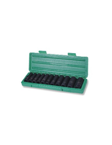 JONNESWAY NASADKI UDAROWE DŁUGIE KOMPLET 11 elem. 1/2" S03AD4111S