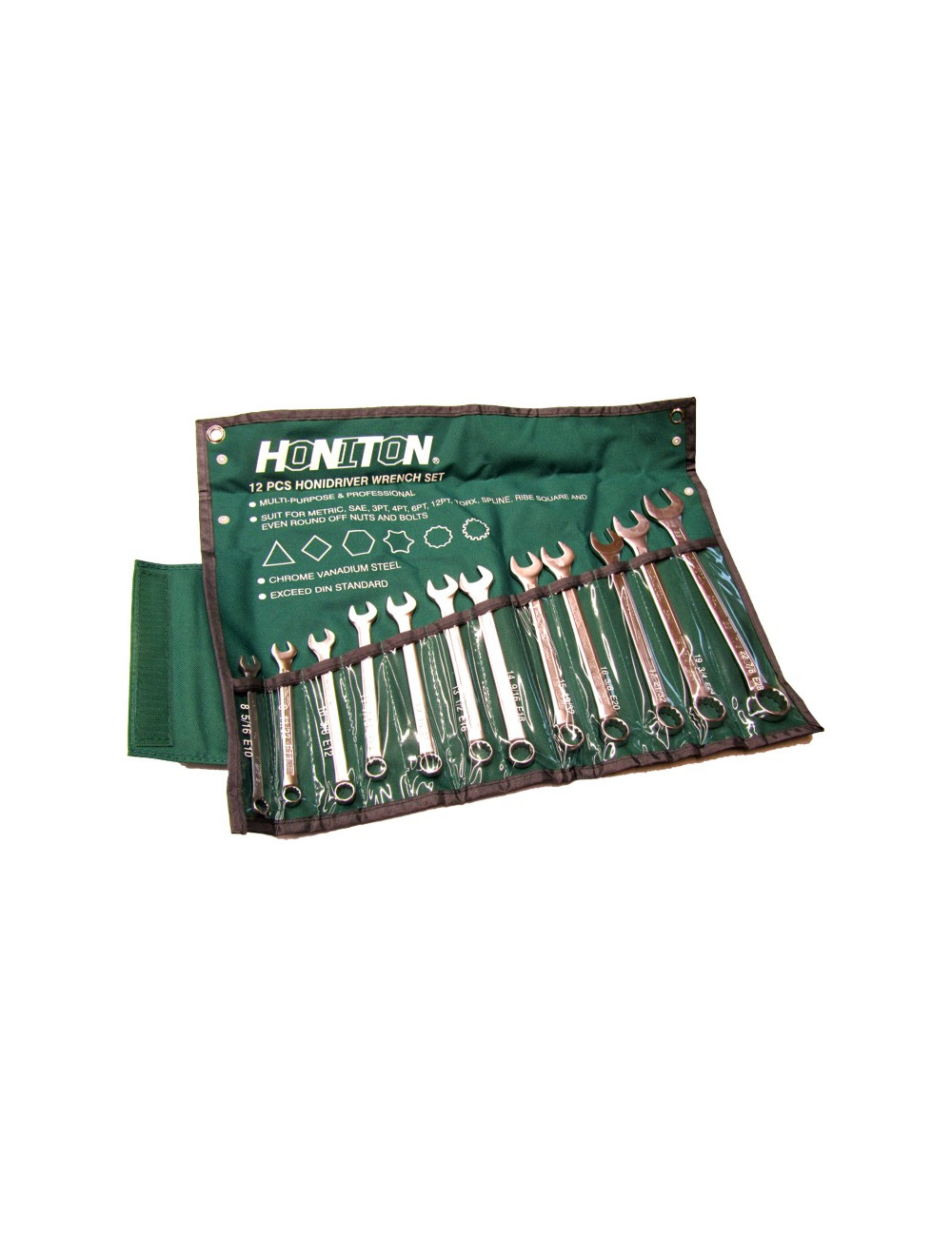 HONITON KLUCZ PŁ-O PŁA. 12szt./8-22mm