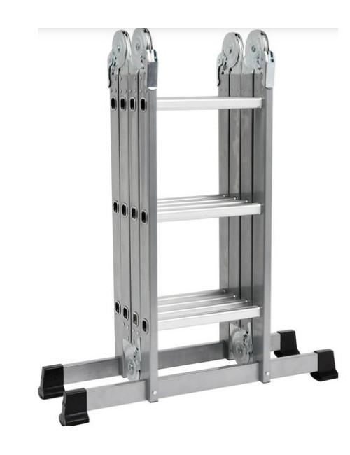 VOREL DRABINA ALUMINIOWA WIELOFUNKCYJNA, PRZEGUBOWA 4 x 3 STOPNIE  17704