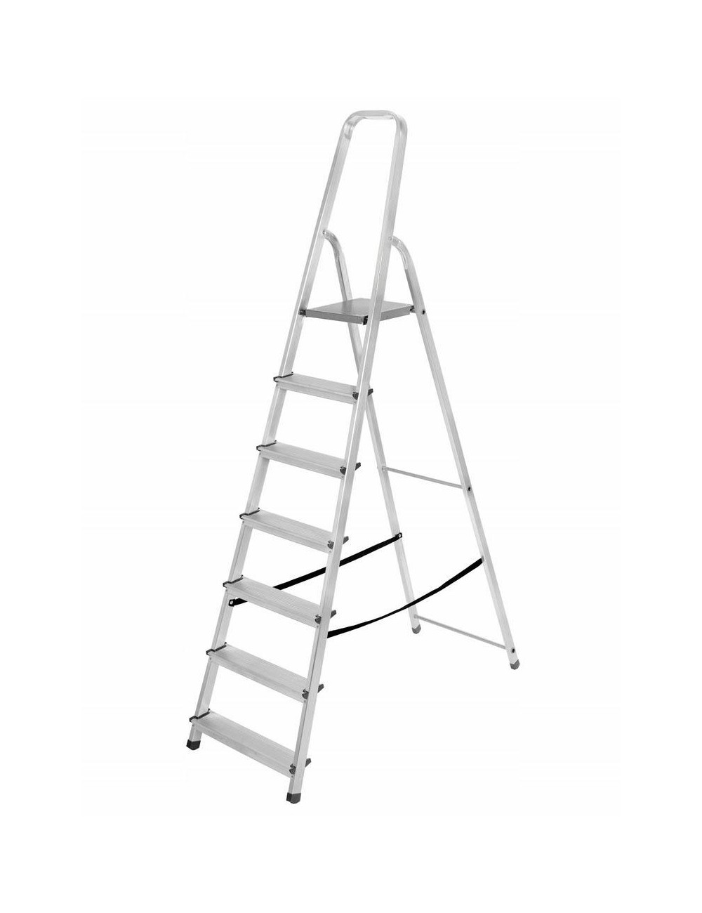 AWTOOLS DRABINA ALUMINIOWA WOLNOS. 8ST.125KG