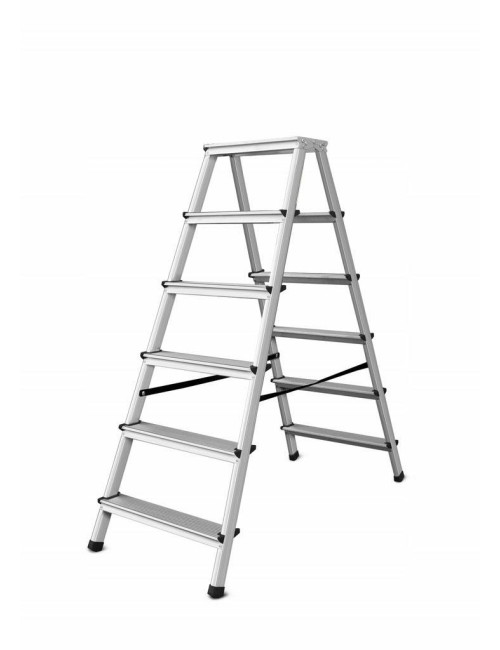 AWTOOLS DRABINA TABORET 6 STOPNI 125KG