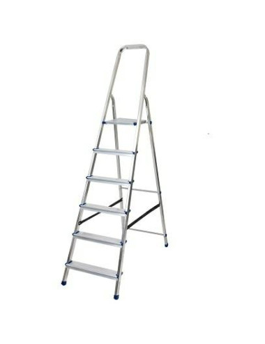 AWTOOLS DRABINA ALUMINIOWA WOLNOS. 6ST.150KG