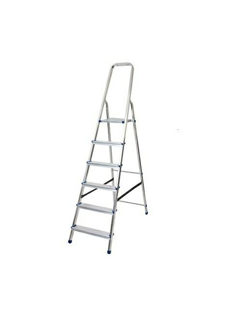 AWTOOLS DRABINA ALUMINIOWA WOLNOS. 6ST.150KG