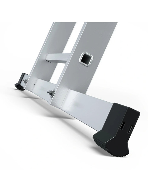 AWTOOLS DRABINA ALUMINIOWA 2x11 150KG WIELOFUNKCYJNA 2-CZĘŚCIOWA