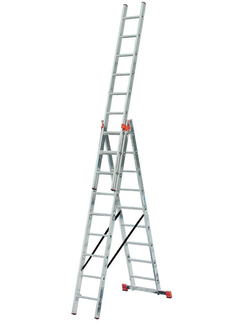 KRAUSE DRABINA TRIBILO 3x 9 SZCZEBLI
