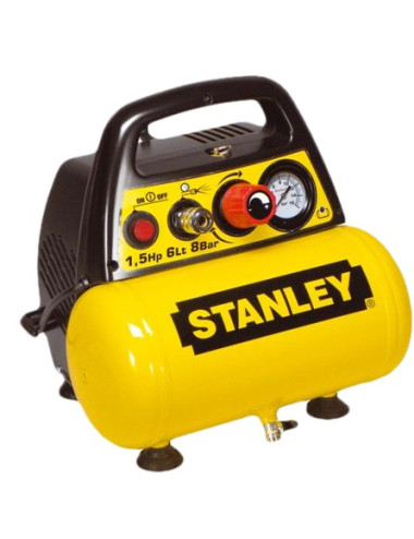 STANLEY SPRĘŻARKA BEZOLEJOWA 6L 1,5KM 8Bar 180l/min