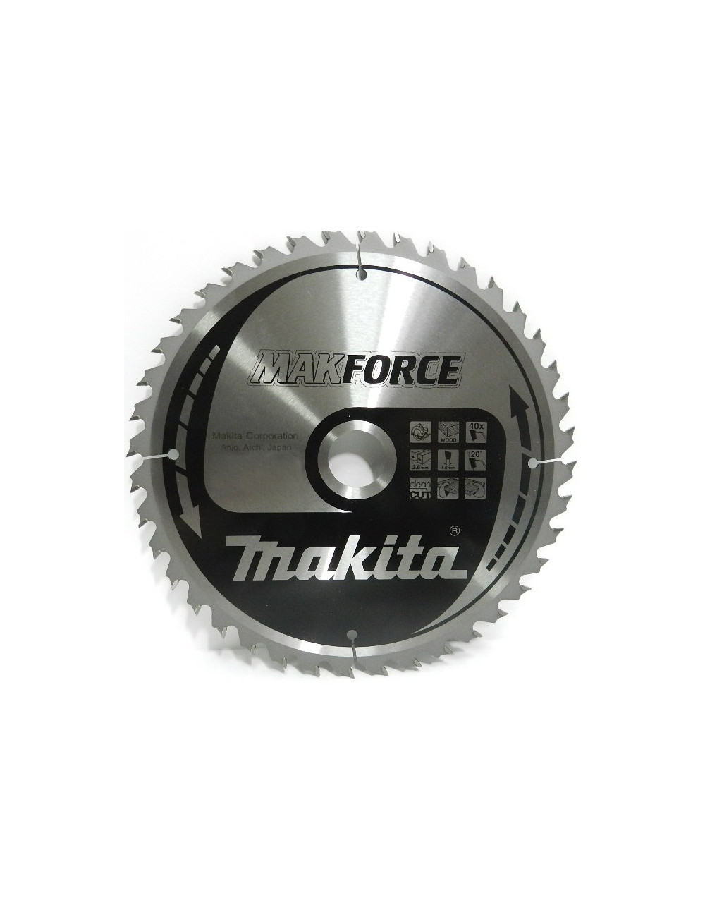 PIŁA TARCZOWA DO DREWNA 355x30 60z MAKFORCE B-32421