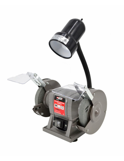 AWTOOLS SZLIFIERKA STOŁOWA 125mm / 150W  Z LAMPKĄ
