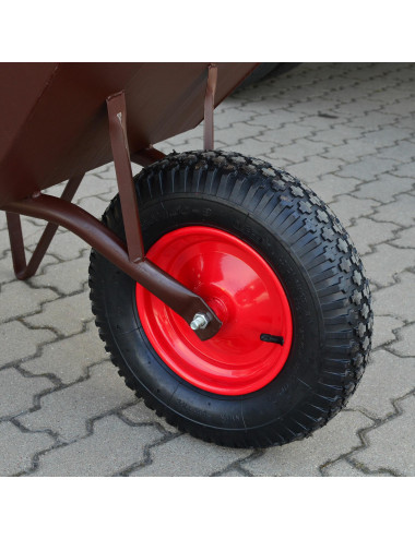 AW TACZKA BUDOWLANA  85L/2,0mm BRĄZ /GŁĘBOKA