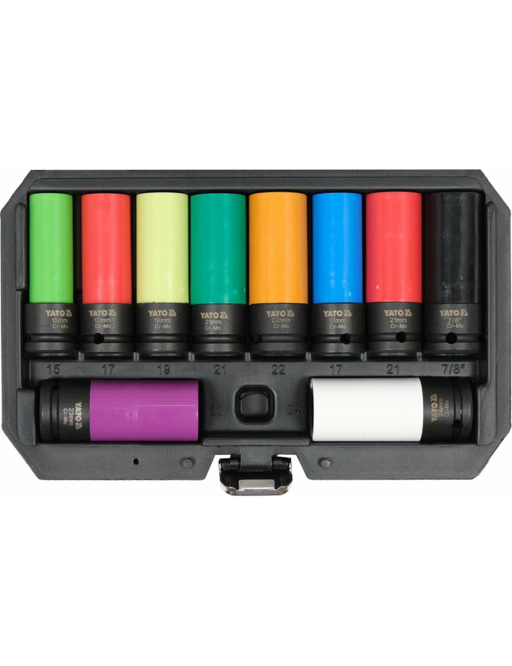 YATO ZESTAW NASADEK UDAROWYCH DO FELG ALUMINIOWYCH1/2"