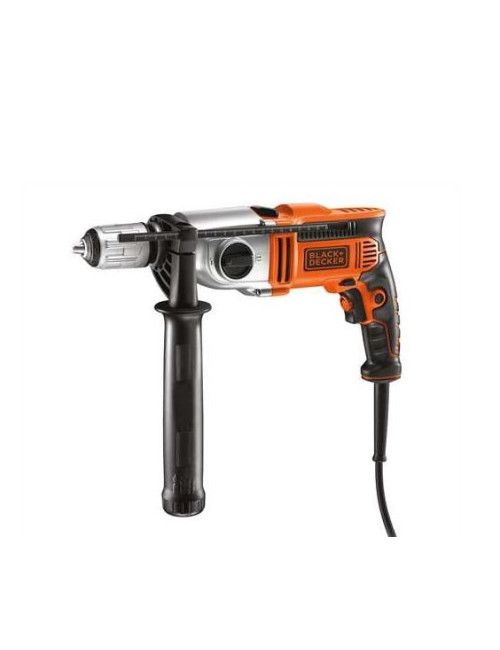 BLACK+DECKER WIERTARKA UDAROWA 910W 2-BIEGOWA WALIZKA KR911K
