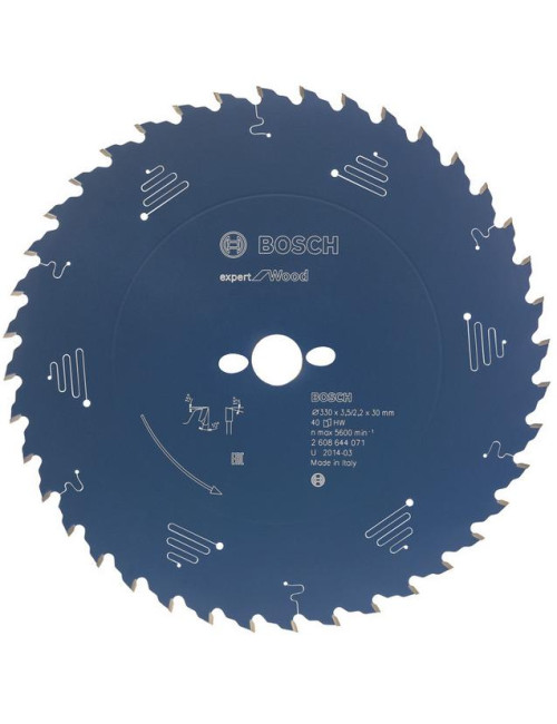 BOSCH PIŁA TARCZOWA Z WĘGLIKIEM DO DREWNA EXPERT WOOD 190 x 30 x 2,6mm
48 ZĘBÓW