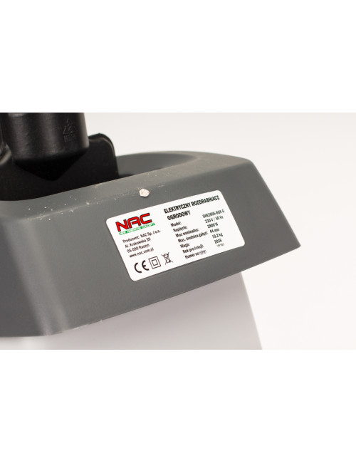 ROZDRABNIACZ GAŁĘZI 2800W 44mm, FREZ TNĄCY, SHE280S-BOX-G