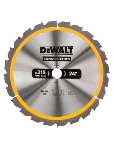 DEWALT PIŁA TARCZ.315x30mmx24z