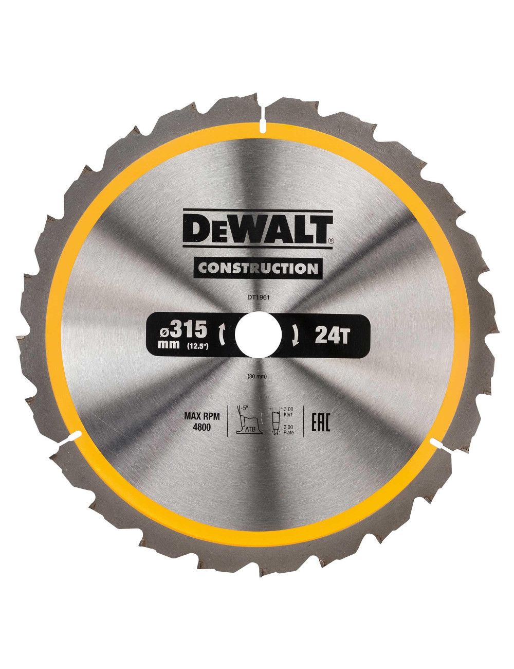 DEWALT PIŁA TARCZ.315x30mmx24z