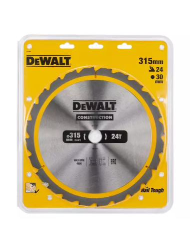 DEWALT PIŁA TARCZ.315x30mmx24z