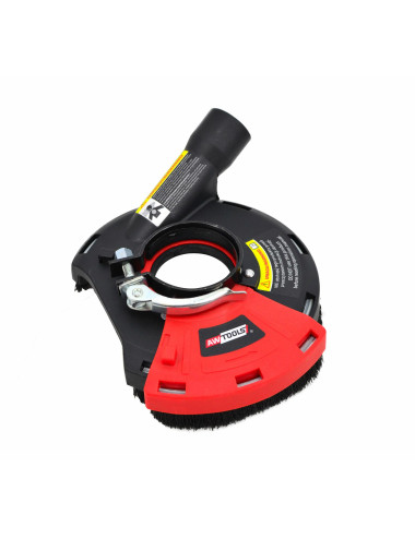 AWTOOLS OSŁONA PRZECIWPYŁOWA ODSYSAJĄCA DO SZLIFIERKI KĄTOWEJ 180-230mm