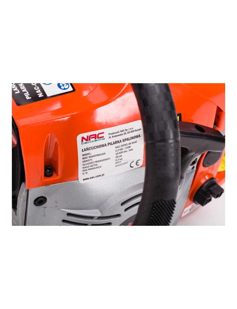 NAC PIŁA SPALINOWA 49,3cc 45cm CST52-45-01AC