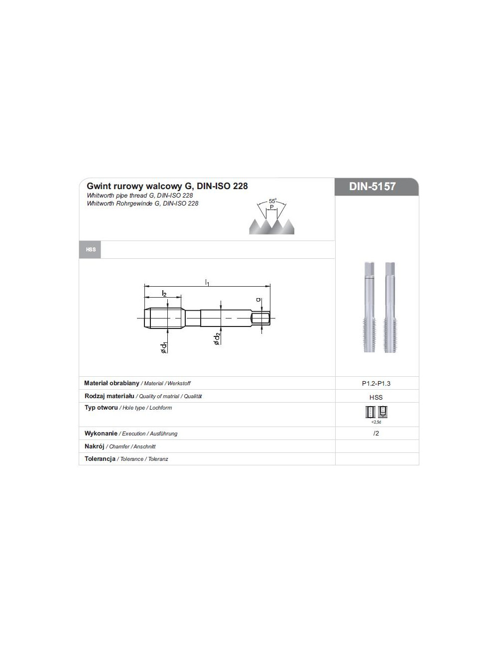 FANAR GWINTOWNIK G 3/8" NGRA/2