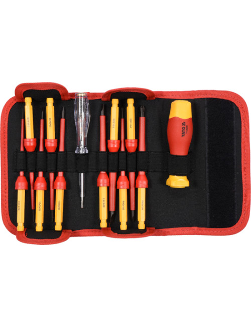 YATO WKRĘTAKI IZOLOWANE + KOŃCÓWKI KOMPLET 12szt.