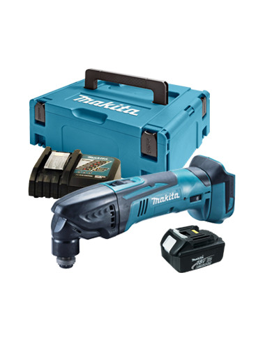 MAKITA NARZĘDZIE WIELOFUNKCYJNE 18V 2 x 3,0Ah LI-ION + AKCESORIA + WALIZKA MAKPAC