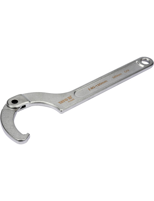 YATO KLUCZ HAKOWY Z NOSKIEM, PRZEGUBOWY  80-120mm