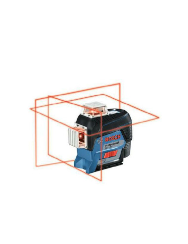 BOSCH LASER LINIOWY 3-PŁASZCZYZNOWY GLL 3-80 C + UCHWYT BM 1 + L-BOXX