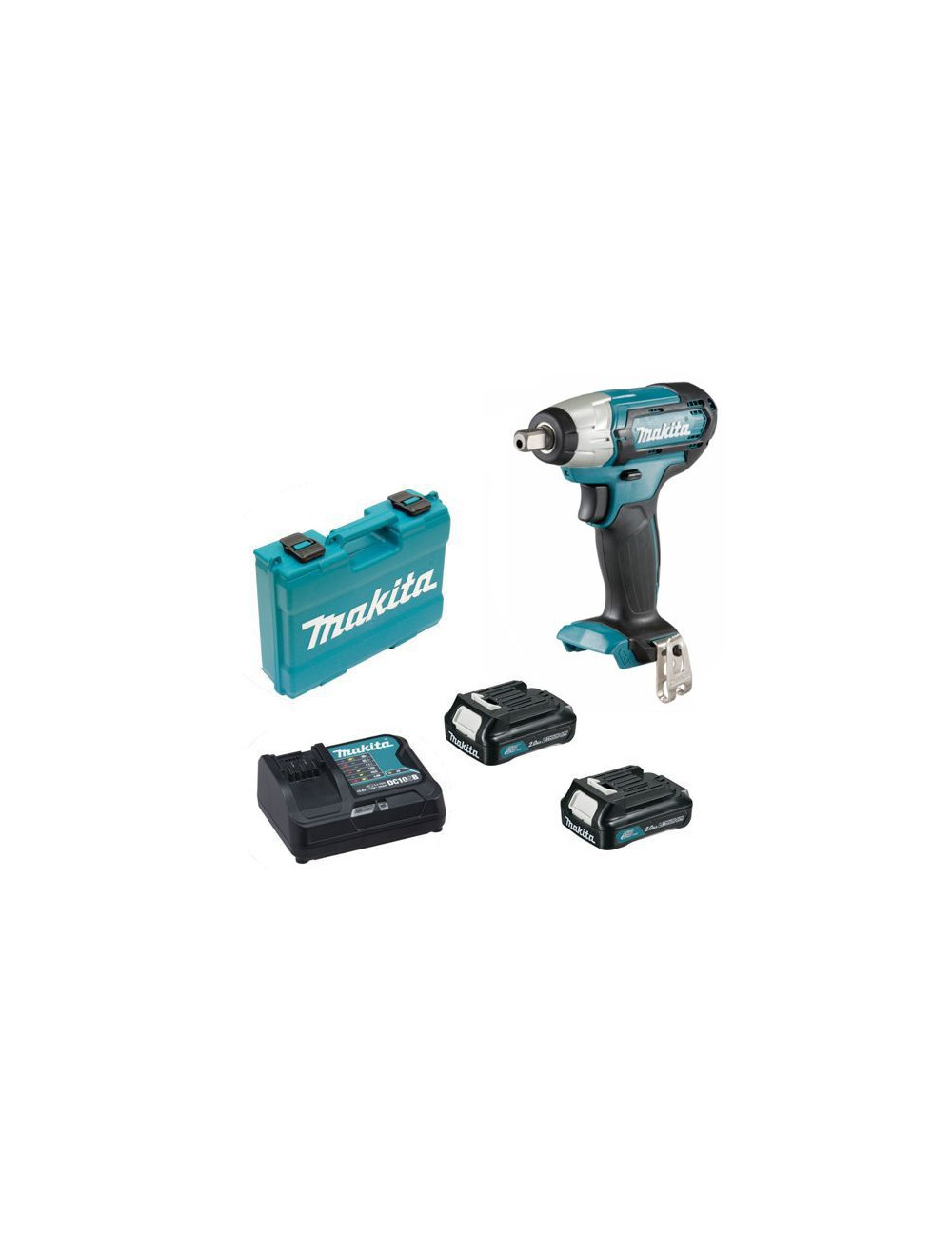 MAKITA KLUCZ UDAROWY 12V 1/2" 140Nm 2x2,0Ah TW141DSAE