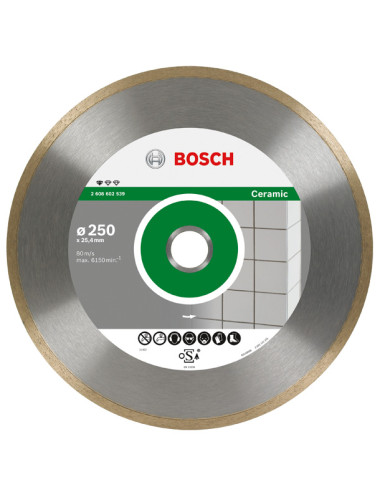 BOSCH TARCZA DIAMENTOWA  250x25,4 PEŁ CERAMIC