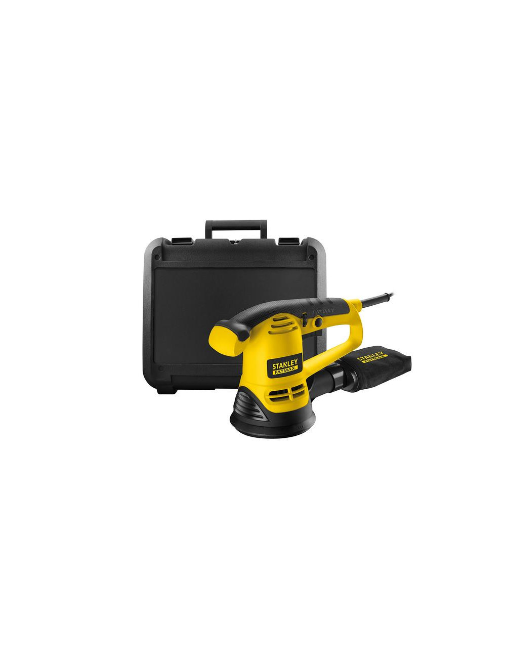 STANLEY SZLIFIERKA MIMOŚRODOWA 125mm 480W KUFER
