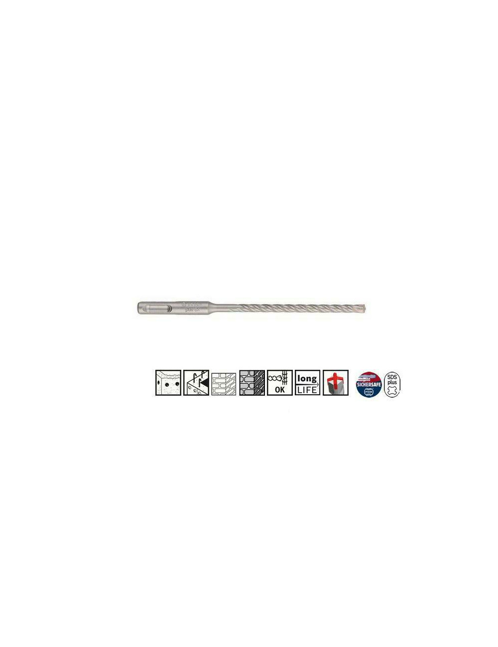BOSCH WIERTŁO SDS PLUS 16 x  460mm  PLUS-5X 4-OSTRZOWE