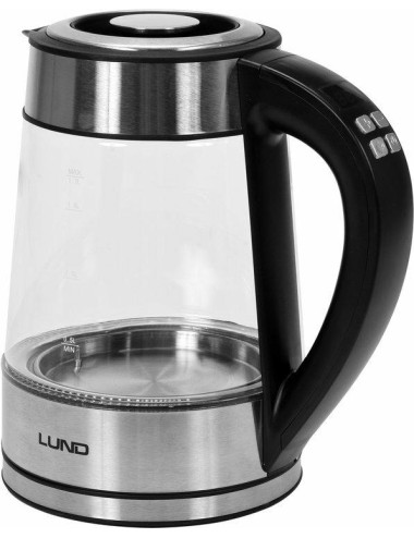 LUND CZAJNIK ELEKTRYCZNY SZKLANY LED 1,7L REGULACJA TEMPERATURY