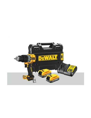 DEWALT WIERTARKO-WKRĘTARKA UDAROWA 18V 90Nm DCD805H2T 2x5,0Ah POWERSTACK