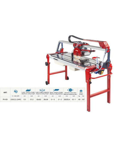 MONTOLIT PRZECINARKA STOŁOWA DO CERAMIKI F1-131