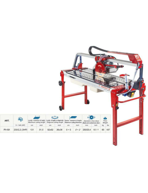 MONTOLIT PRZECINARKA STOŁOWA DO CERAMIKI F1-131