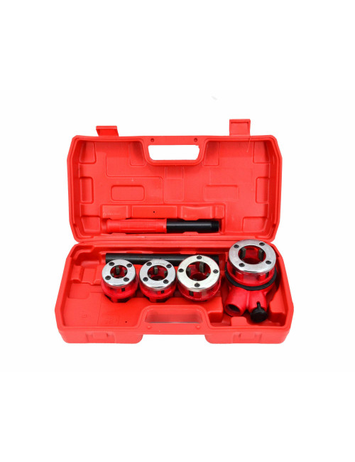 AWTOOLS GWINTOWNICA DO RUR 4szt. 1/2", 3/4", 1", 1-1/4"  ZESTAW WALIZKA