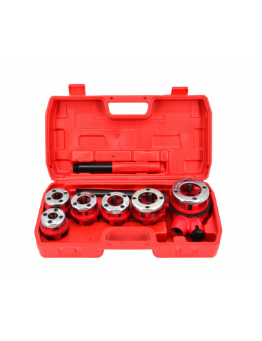 AWTOOLS GWINTOWNICA DO RUR 6szt. 1/4", 3/8",1/2", 3/4", 1", 1-1/4"  ZESTAW WALIZKA