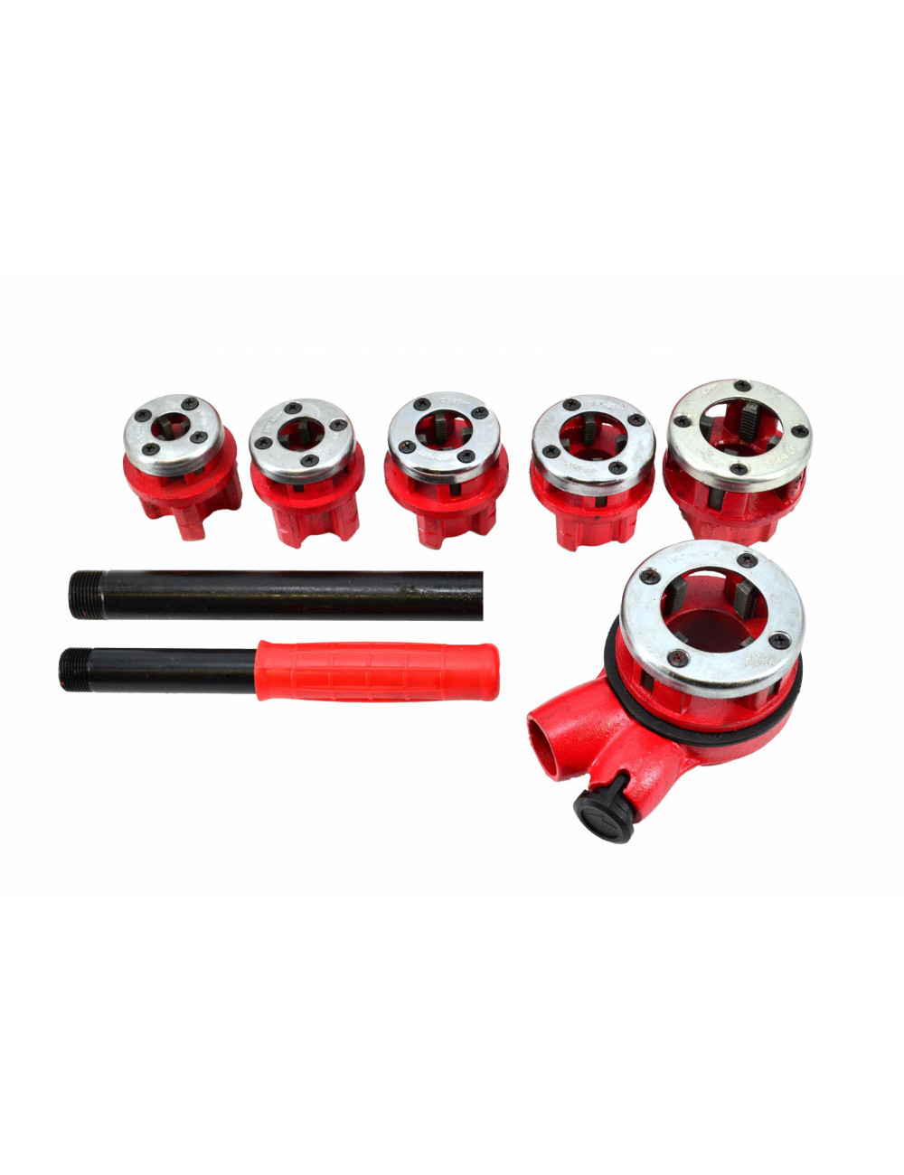 AWTOOLS GWINTOWNICA DO RUR 6szt. 1/4", 3/8",1/2", 3/4", 1", 1-1/4"  ZESTAW WALIZKA