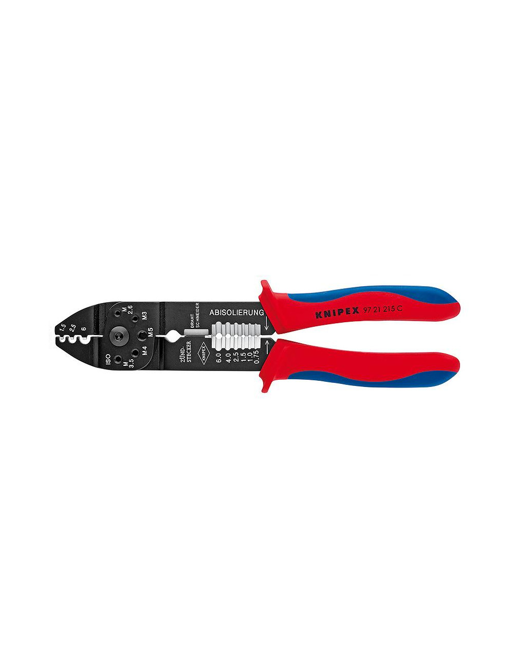 KNIPEX SZCZYPCE DO ZAGNIATANIA 230mm DO KOŃCÓWEK NIEIZOLOWANYCH