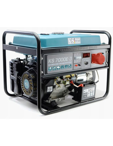 KÖNNER & SÖHNEN GENERATOR PRĄDOTWÓRCZY BENZYNOWY 5,0kW 230/400V KS 7000E-3